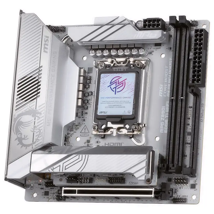 Montaje Placa Base MSI MPG Z890I EDGE TI WIFI Gaming PC Chopera